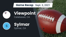 Recap: Viewpoint  vs. Sylmar  2021
