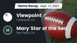 Recap: Viewpoint  vs. Mary Star of the Sea  2021