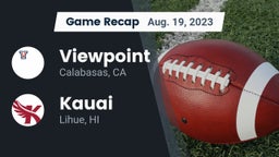 Recap: Viewpoint  vs. Kauai  2023