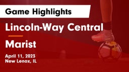 Lincoln-Way Central  vs Marist  Game Highlights - April 11, 2023