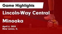 Lincoln-Way Central  vs Minooka  Game Highlights - April 6, 2024