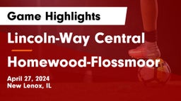 Lincoln-Way Central  vs Homewood-Flossmoor  Game Highlights - April 27, 2024