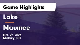 Lake  vs Maumee  Game Highlights - Oct. 22, 2022