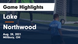 Lake  vs Northwood  Game Highlights - Aug. 28, 2021