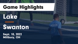 Lake  vs Swanton  Game Highlights - Sept. 10, 2022