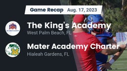 Recap: The King's Academy vs. Mater Academy Charter  2023