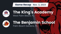 Recap: The King's Academy vs. The Benjamin School 2023