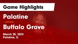 Palatine  vs Buffalo Grove  Game Highlights - March 20, 2024