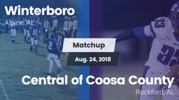Matchup: Winterboro High vs. Central of Coosa County  2017