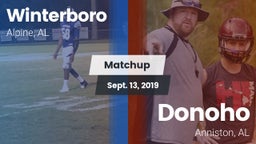 Matchup: Winterboro High vs. Donoho  2019
