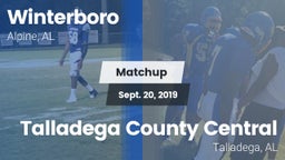 Matchup: Winterboro High vs. Talladega County Central  2019