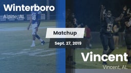 Matchup: Winterboro High vs. Vincent  2019