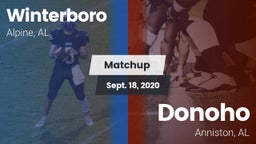 Matchup: Winterboro High vs. Donoho  2021