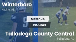 Matchup: Winterboro High vs. Talladega County Central  2020