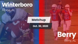 Matchup: Winterboro High vs. Berry  2020