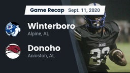 Recap: Winterboro  vs. Donoho  2020