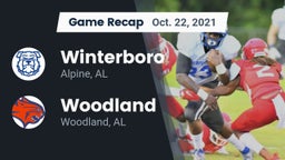 Recap: Winterboro  vs. Woodland  2021
