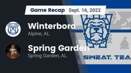 Recap: Winterboro  vs. Spring Garden  2022