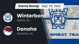 Recap: Winterboro  vs. Donoho  2022