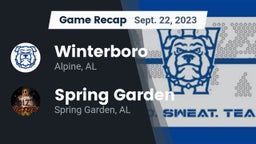 Recap: Winterboro  vs. Spring Garden  2023