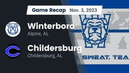 Recap: Winterboro  vs. Childersburg  2023