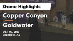 Copper Canyon  vs Goldwater  Game Highlights - Dec. 29, 2023