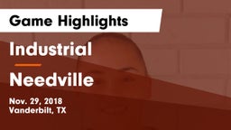 Industrial  vs Needville  Game Highlights - Nov. 29, 2018