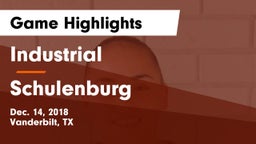 Industrial  vs Schulenburg  Game Highlights - Dec. 14, 2018
