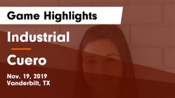 Industrial  vs Cuero  Game Highlights - Nov. 19, 2019