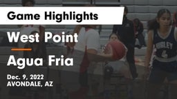 West Point  vs Agua Fria  Game Highlights - Dec. 9, 2022