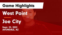 West Point  vs Joe City   Game Highlights - Sept. 23, 2022