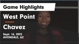 West Point  vs Chavez  Game Highlights - Sept. 16, 2023