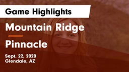 Mountain Ridge  vs Pinnacle  Game Highlights - Sept. 22, 2020