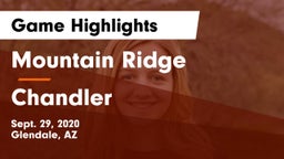 Mountain Ridge  vs Chandler  Game Highlights - Sept. 29, 2020