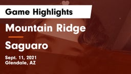 Mountain Ridge  vs Saguaro  Game Highlights - Sept. 11, 2021