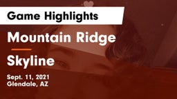 Mountain Ridge  vs Skyline  Game Highlights - Sept. 11, 2021