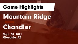 Mountain Ridge  vs Chandler  Game Highlights - Sept. 28, 2021