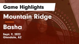 Mountain Ridge  vs Basha Game Highlights - Sept. 9, 2022