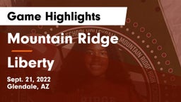 Mountain Ridge  vs Liberty  Game Highlights - Sept. 21, 2022