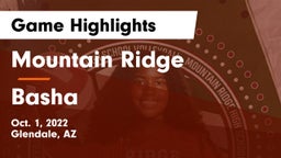 Mountain Ridge  vs Basha  Game Highlights - Oct. 1, 2022