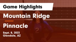 Mountain Ridge  vs Pinnacle  Game Highlights - Sept. 8, 2023
