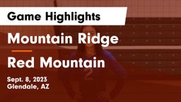 Mountain Ridge  vs Red Mountain  Game Highlights - Sept. 8, 2023