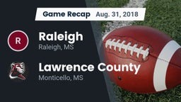 Recap: Raleigh  vs. Lawrence County  2018