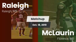 Matchup: Raleigh  vs. McLaurin  2019