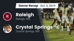 Recap: Raleigh  vs. Crystal Springs  2019