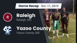 Recap: Raleigh  vs. Yazoo County  2019