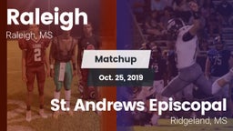 Matchup: Raleigh  vs. St. Andrews Episcopal  2019
