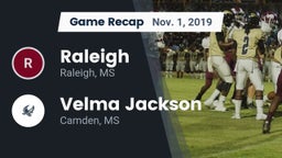 Recap: Raleigh  vs. Velma Jackson  2019