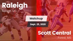 Matchup: Raleigh  vs. Scott Central  2020