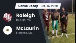 Recap: Raleigh  vs. McLaurin  2020